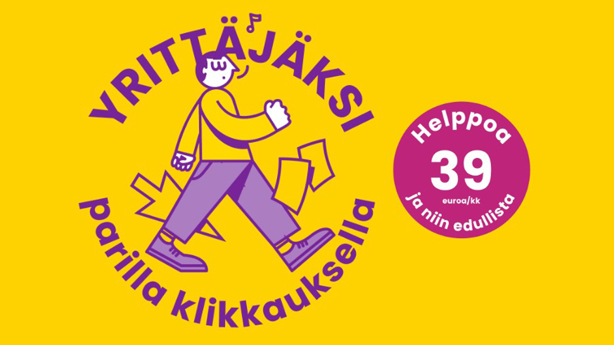 Polku on yrittäjälle alku
